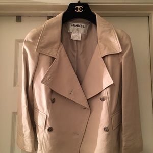 100% Authentic Chanel Leather Jacket